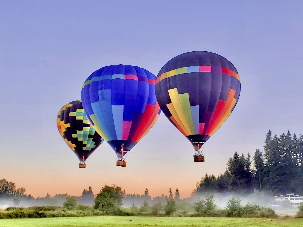 Walla Walla hot air balloon rides