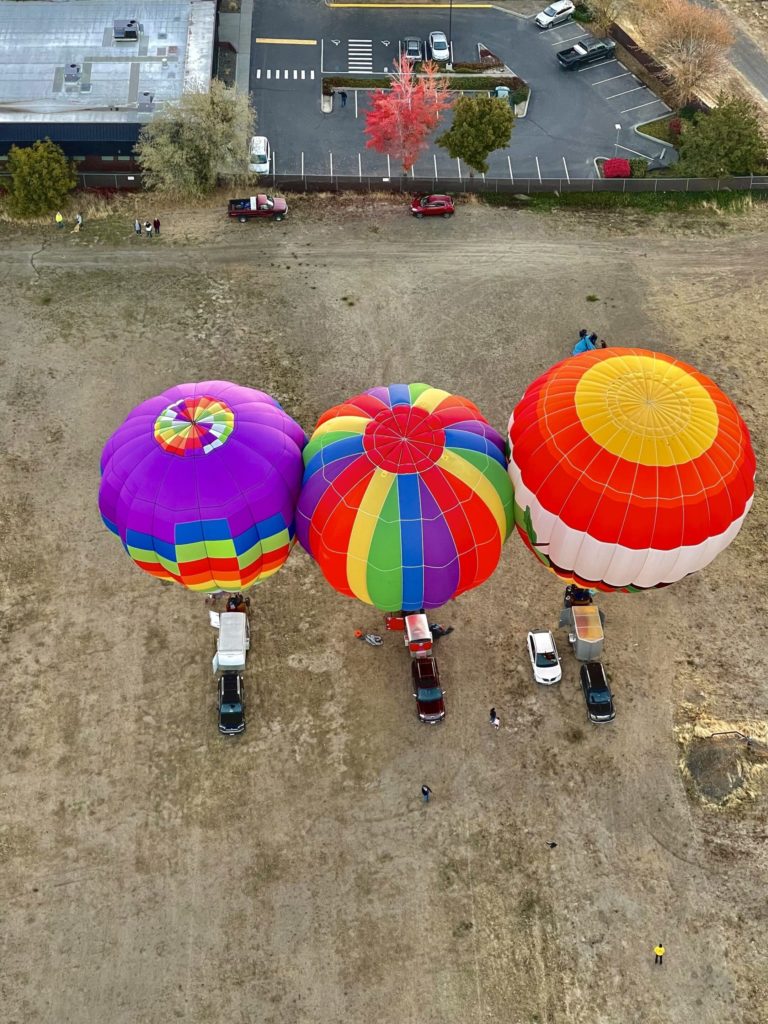 Balloon stampede Walla Walla