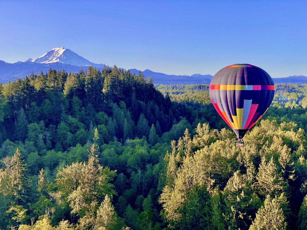 Hot air balloon rides