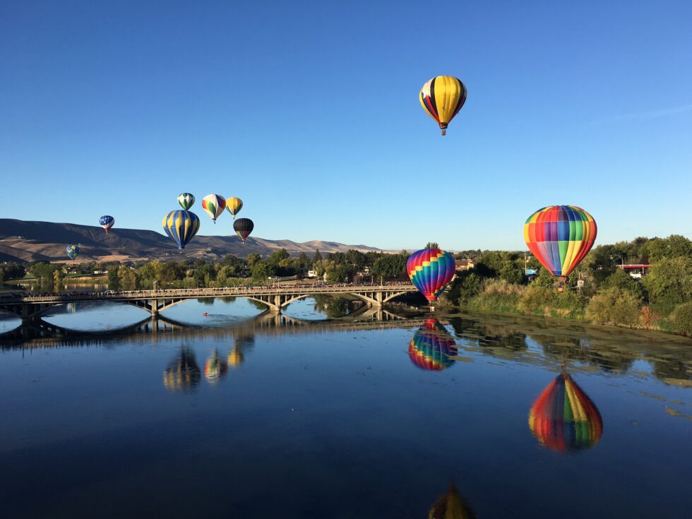 Hot Air Balloon Ride Seattle Splash And Dash