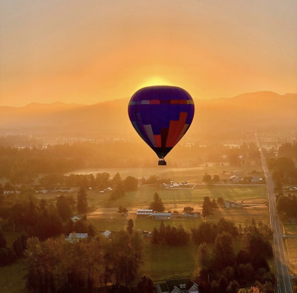 Kirkland hot air ballooning