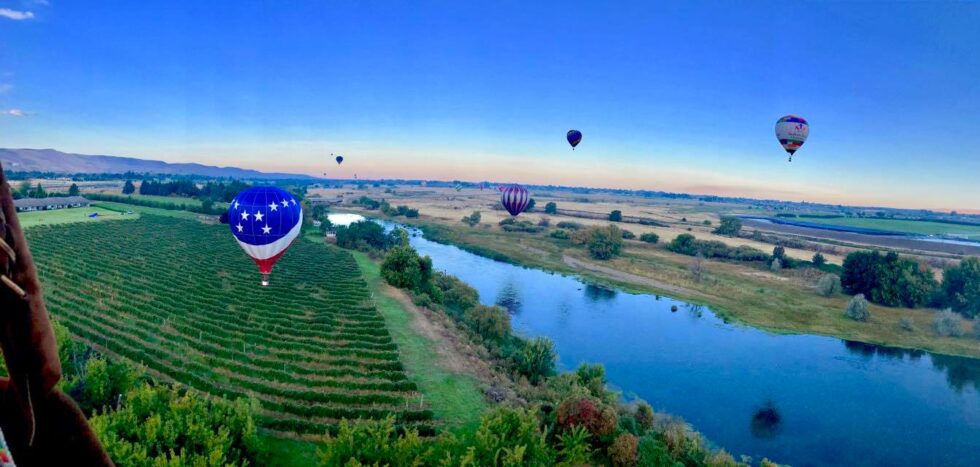 Prosser balloon rally hot air balloon