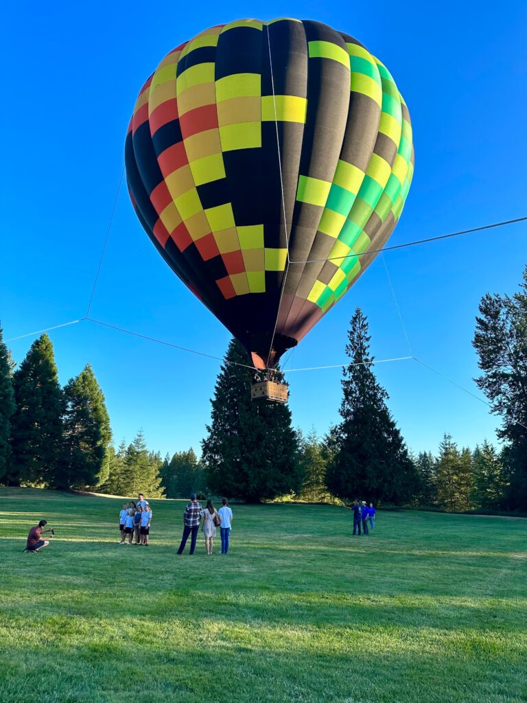 Tethered Hot Air Balloon