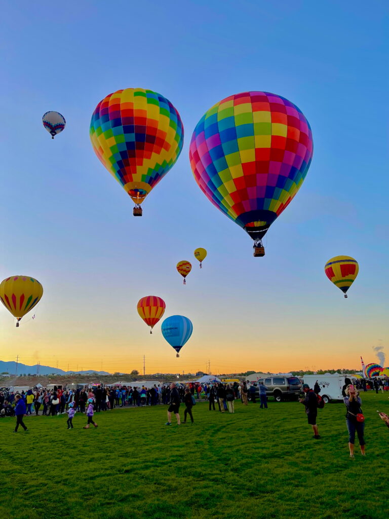 Walla Walla Balloon Stamped Hot Air Balloon Festival