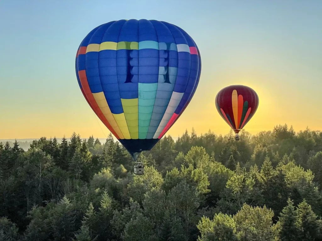 Seattle hot air balloon history